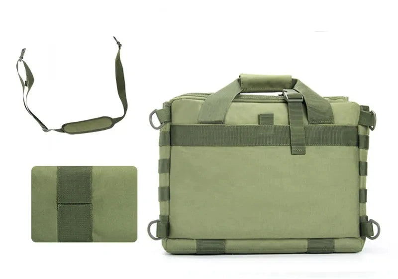 Tactical Molle Backpack – Multifunction Nylon Messenger Bag, Laptop Briefcase & Outdoor Climbing Shoulder Bag