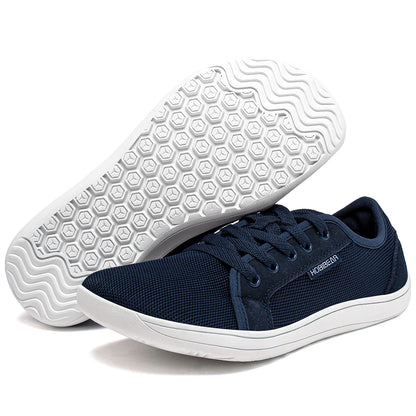HOBIBEAR Wide Barefoot Shoes – Unisex Minimalist Zero Drop Sneakers for Outdoor Running & Casual Wear