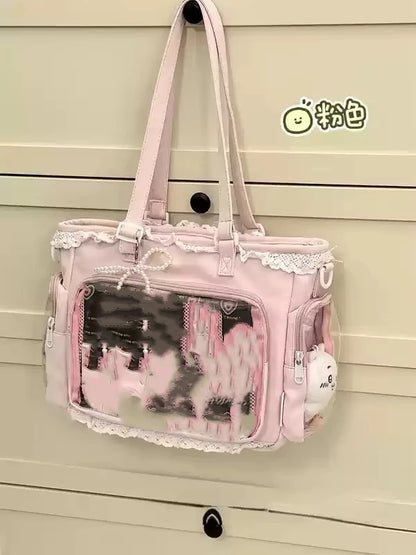 Ballet Girl Itabag – Large Capacity Two-Dimensional Crossbody Shoulder Bag, Gift for Women & Friends