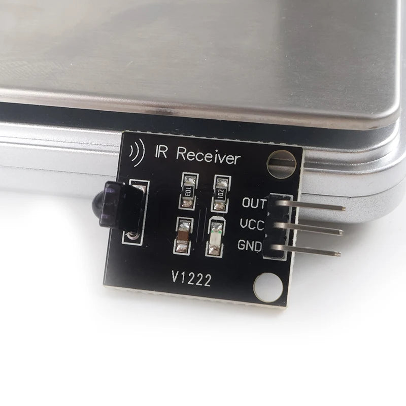 38KHz IR Infrared Transmitter Receiver Module Kit - 10M Range Remote Control Signal Learning for Arduino, Smart Home & RC Car