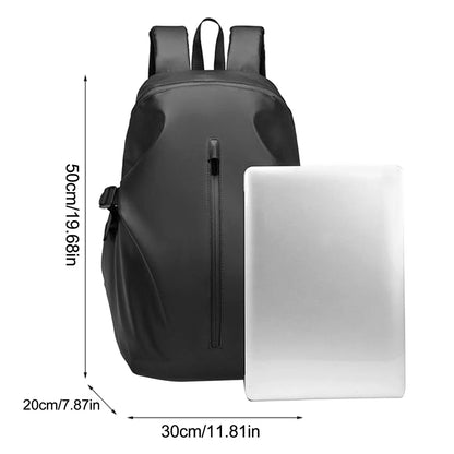 Waterproof Motorcycle Helmet Backpack: Riding Backpack for Men and Women - Large Capacity Travel Bag for Motorcycle Riders