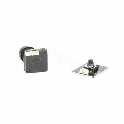 ACADDX Ratel Pro 1500TVL 9.5g Ultra Light FPV Camera with Starlight Night Vision – NTSC/PAL CMOS for RC Drones