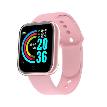 Multifunctional Y68 Smartwatch — Bluetooth Phone, Music, Fitness & Sports Tracker with Sleep Monitor for Men & Women, D20 Model