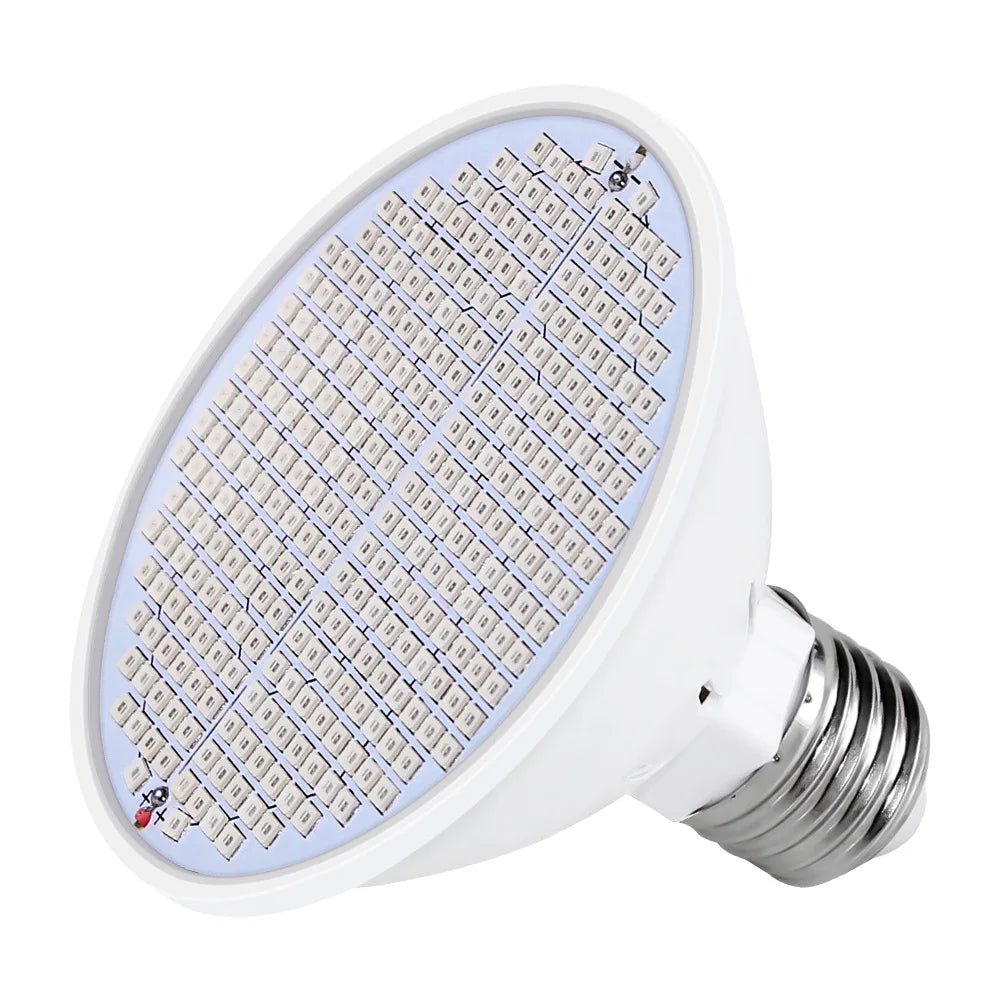 Phyto Lamp Full Spectrum LED Grow Light — E27 Plant Lamp for Indoor Seedlings, Flowers & Grow Tent Box