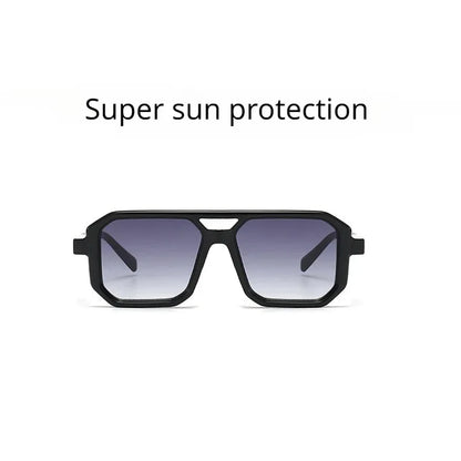 2024 Vintage Fashion Sun Protection Sunglasses – Square Retro Shades for Men & Trendy Women’s Gafas De Sol