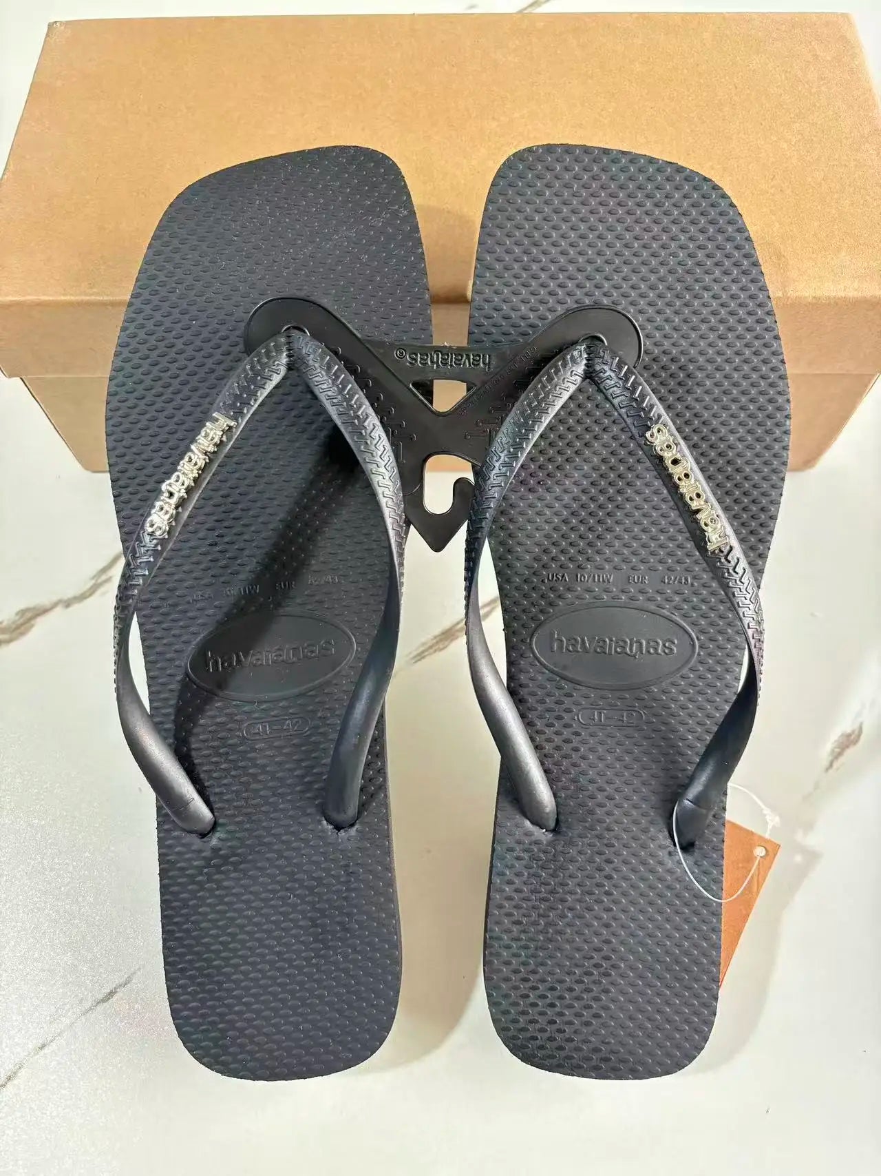 Women’s Summer Rubber Flip Flops - Anti-Slip Comfortable Clip-Toe Slippers