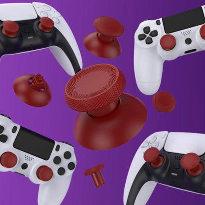 eXtremeRate ThumbsGear V3 — Interchangeable Ergonomic Replacement Thumbsticks for PS5 & PS4 Controllers