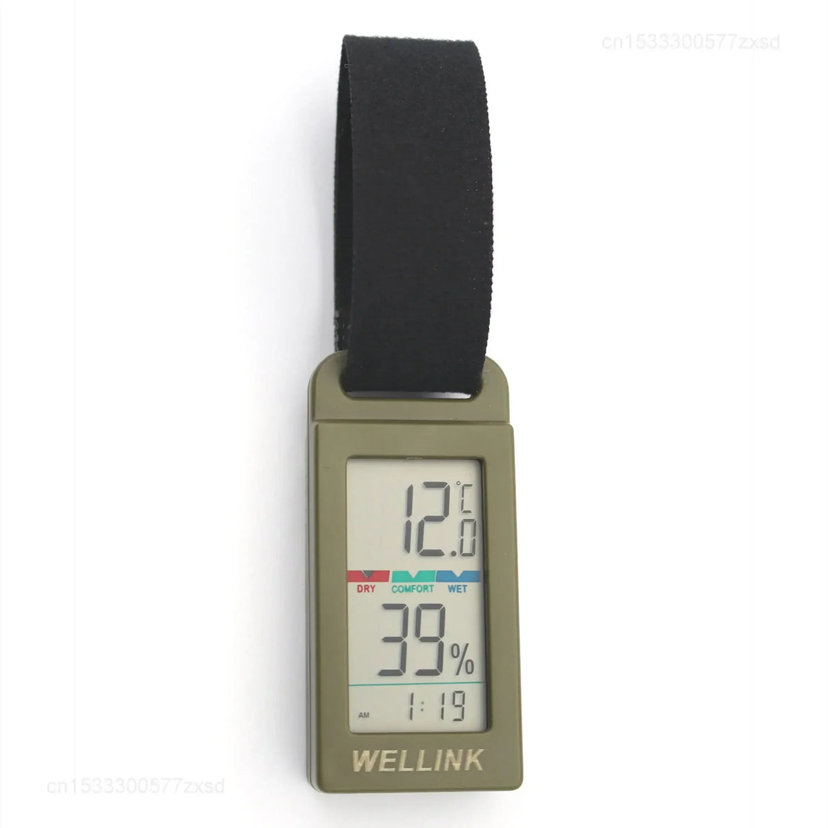 Mini LCD Thermometer & Hygrometer - Portable Temperature & Humidity Meter for Camping, Hiking, Vehicle & Indoor Use