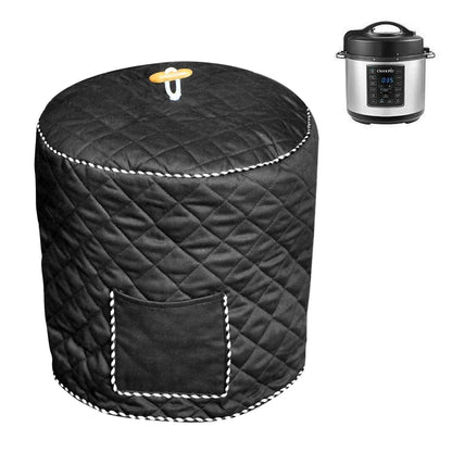 Pressure Cooker Cover 8QD - Decorative Anti-Static Dust Cover with Lining for Home Use