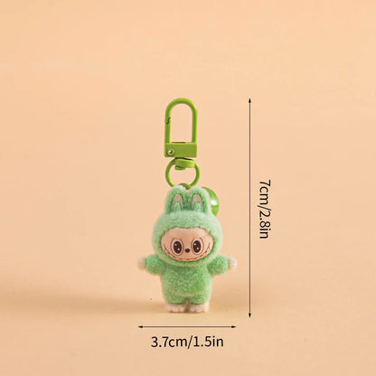 Kawaii Plush Keychain – Cute Aesthetic Bag Charm for Women, Wedding & Party Gifts