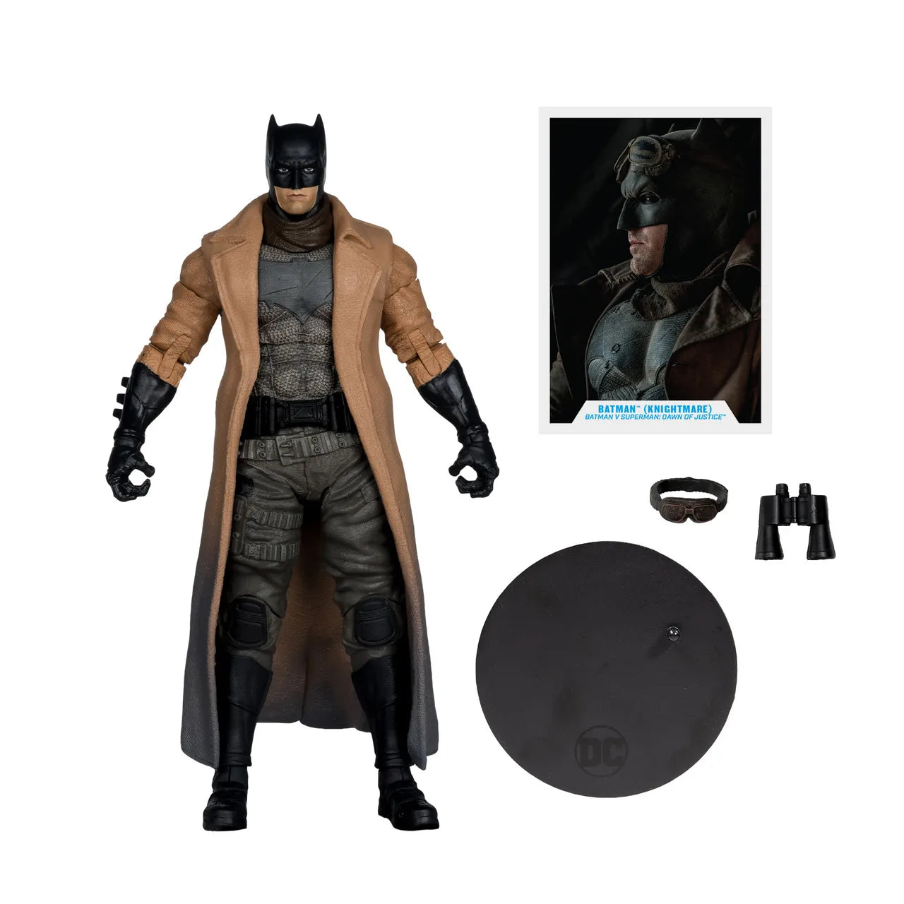 McFarlane Toys DC Multiverse Batman Knightmare 7" Figure – Batman V Superman Garage Kit Model