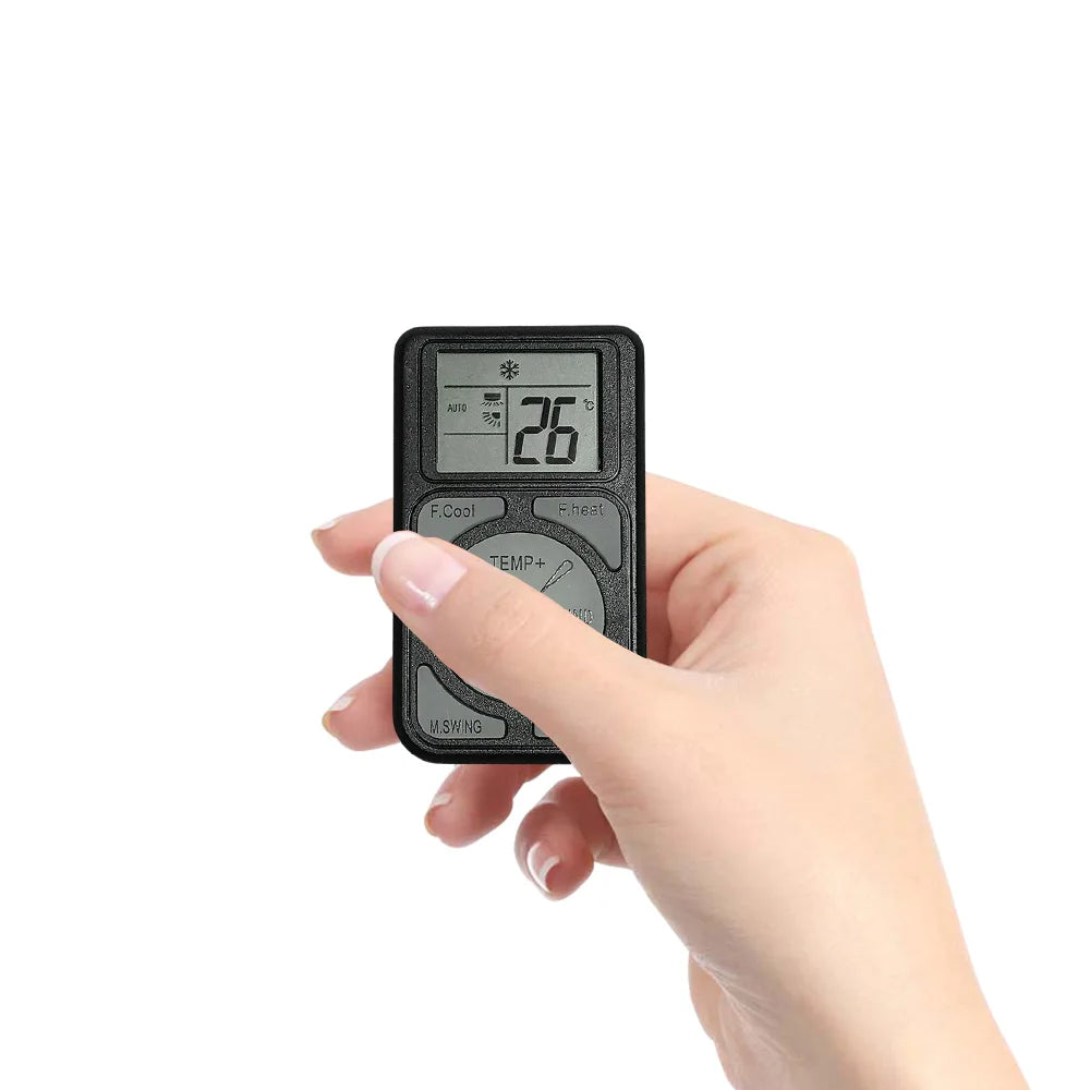 MRSVI Q58 Universal A/C Remote Control - Mini Portable Replacement for Major Air Conditioner Brands & Models