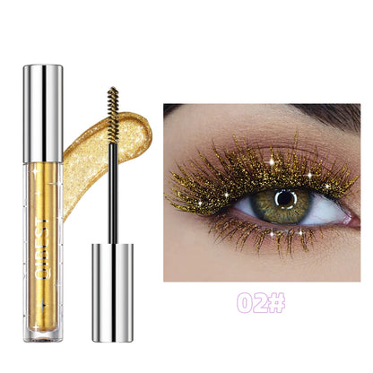 Diamond Galaxy Glitter Mascara – Sweat-Proof, Quick-Dry, Long-Lasting Curling Thick Lash Makeup          Ask ChatGPT