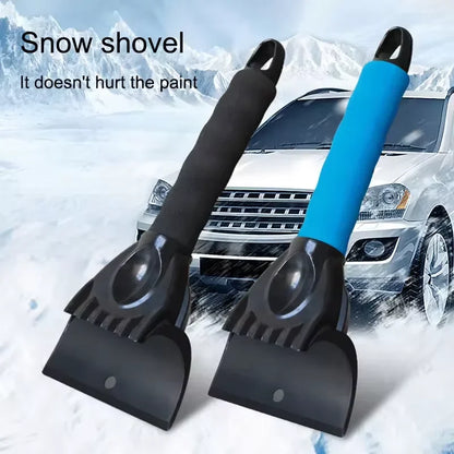 Car Windshield Snow Shovel – Winter Frost & Snow Removal Tool for Windows & Doors
