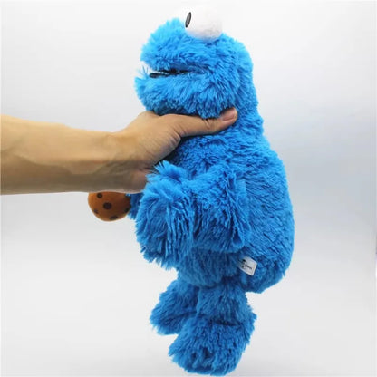 35cm Cookie Monster Plush Toy - Soft Stuffed Educational Toy for Children