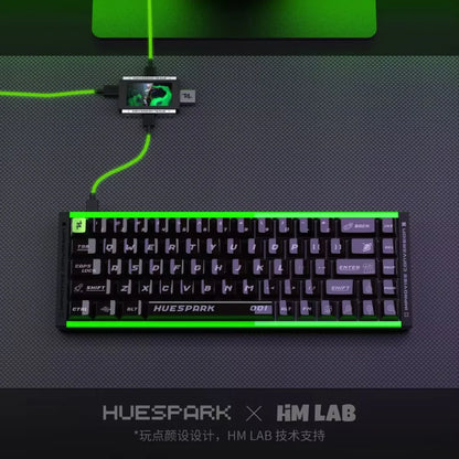 HUESPARK & HMLAB PIEXLHUB USB Gaming Hub - 1-to-3 USB Hub for Gamers