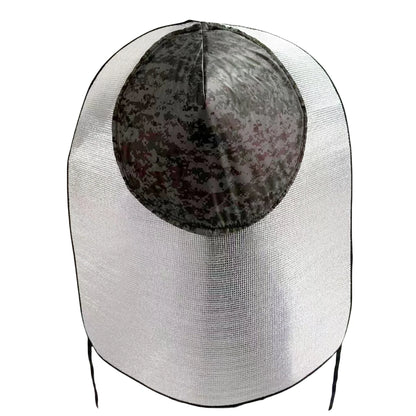 Sun & Rain Hooded Cape – Breathable UV Protection Wide Brim Hat with Neck Cover for Farming & Gardening