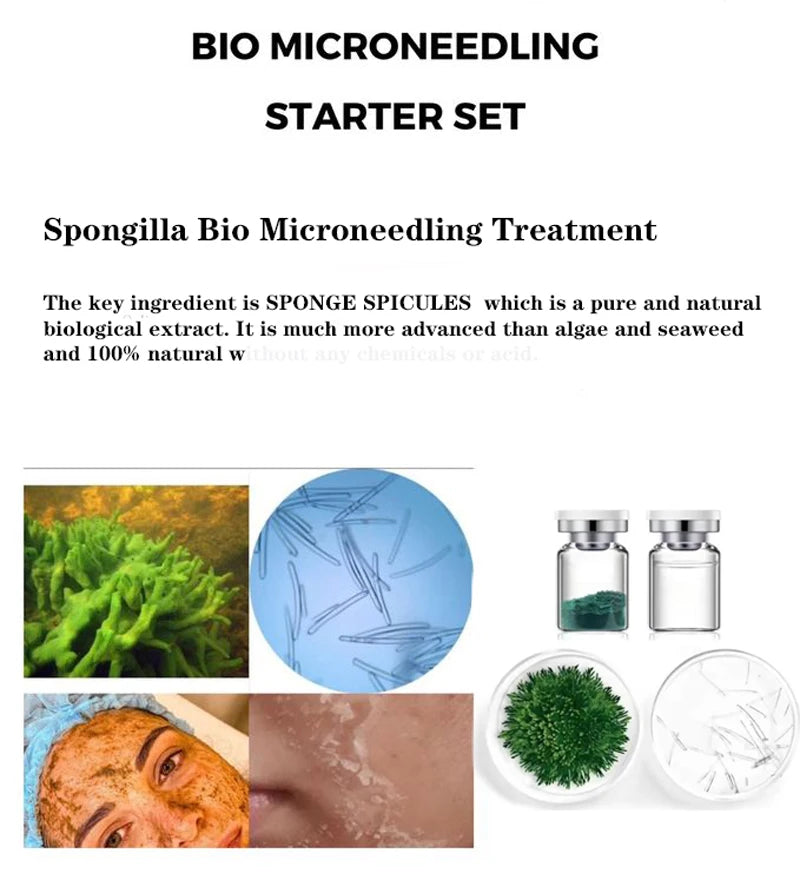 10pcs Sponge Microcrystal Freeze-Dried Powder Collagen Regeneration Sponges – Natural Biological Extract for Skin Cell Renewal