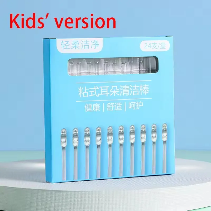 Reusable Earwax Removal Swabs - Sticky Soft Ear Cleaning Picks for Gentle Ear Care, Safe Tool for All Ages