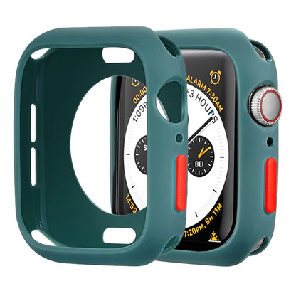 Silicone Protective Case for Apple Watch Series & Ultra - Shockproof Cover for 38mm–49mm Models