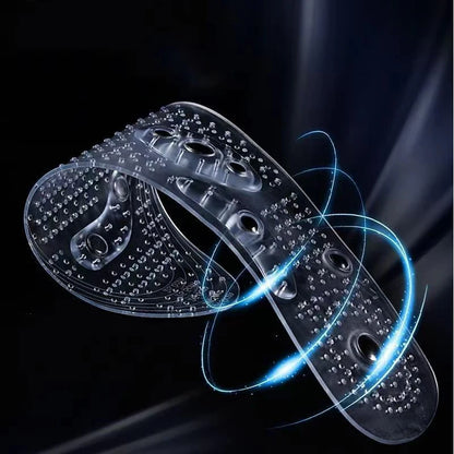 Breathable Silicone Sport Insoles – Orthopedic Foot Massage Cushion for Men & Women