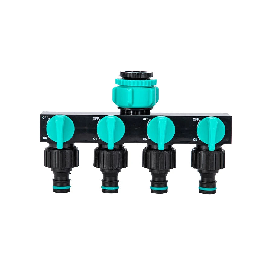 Garden Hose Water Line Splitter - Irrigation System Connector for Agriculture, Gardening and Watering Supplies