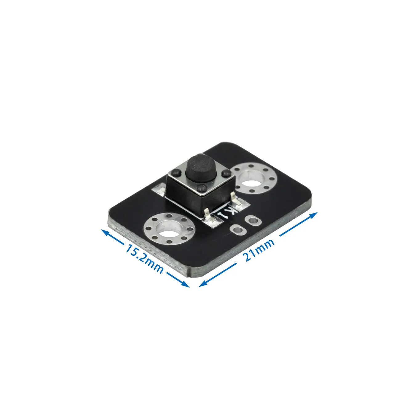 Independent Button Module - 1 to 6 Bit MCU Micro Switch Board for Bluetooth Power Amplifiers and DIY Electronics