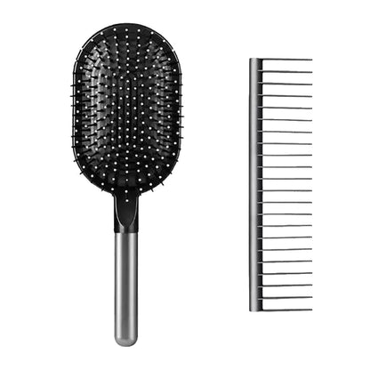 Girls Airbag Hairbrush — Wet & Curly Hair Detangling Comb, Scalp Massage Tool for Salon Styling