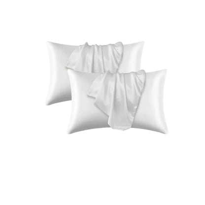 Silk Satin Pillowcase — Hair & Beauty Friendly Pillow Cover, Comfortable Home Decor for Standard/Queen, 1PC