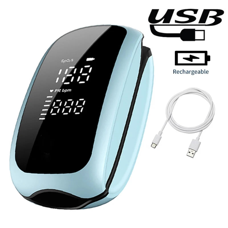 Rechargeable Digital Infrared Thermometer - Non-Contact Body Temperature Monitor for Adults and Infants with LCD Display