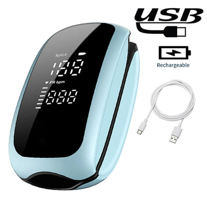 Rechargeable Digital Infrared Thermometer - Non-Contact Body Temperature Monitor for Adults and Infants with LCD Display