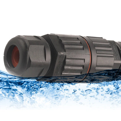 IP68 Waterproof Quick Wire Connector I/T Shape – 2/3/5 Pin Solderless LED Outdoor Electrical Junction Box, Rainproof Cable Connector