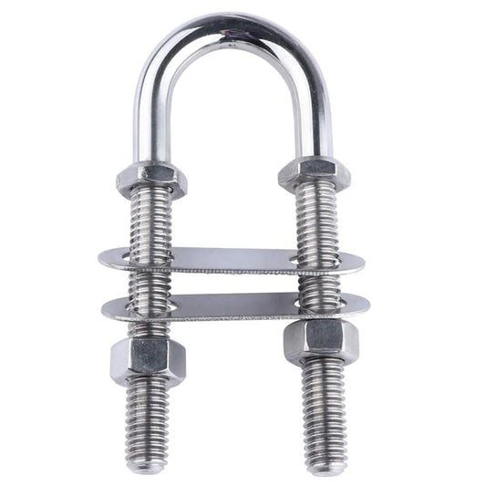 5" Stainless Steel Marine Boat U-Bolt – Stern & Bow Eye Tie Down Accessory