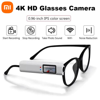 Xiaomi Mini FPV Smart Glasses — HD 4K WiFi Micro-Camera for Video & Audio Recording with APP Control