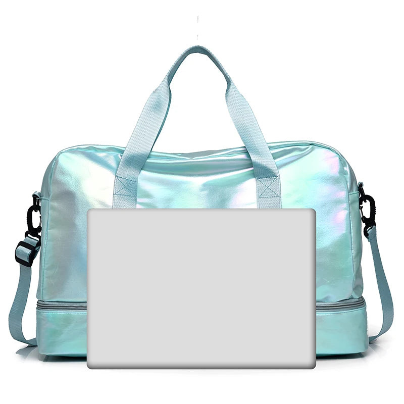 AOTTLA Women’s Travel Bag – Large Capacity Handbag & Shoulder Bag with Dry/Wet Separation for Sports, Fitness & Luggage