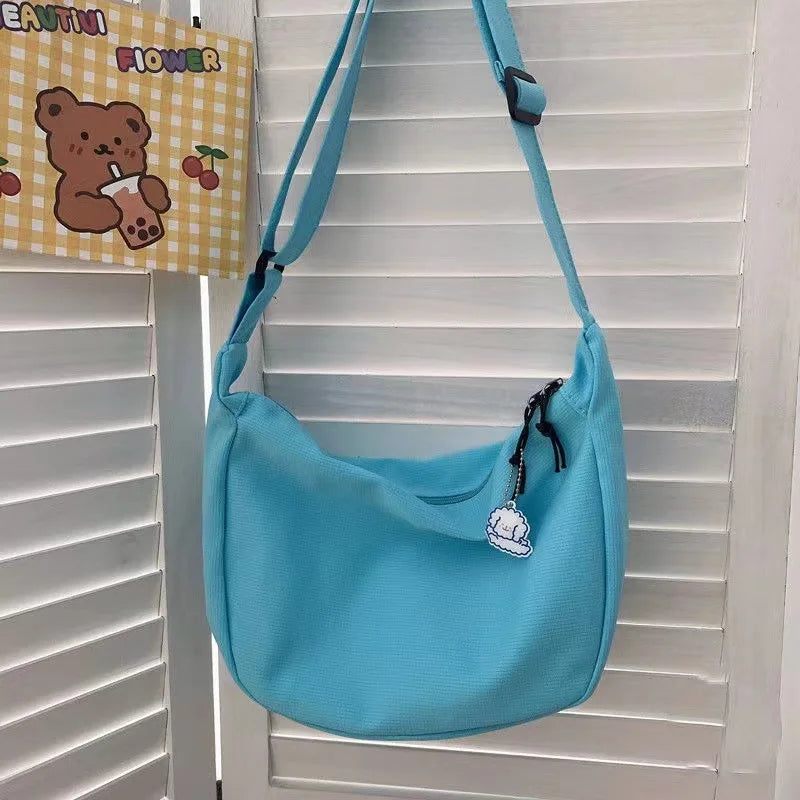 Large Capacity Women's Shoulder Bag – Lightweight Crossbody, Minimalist Tote for Summer