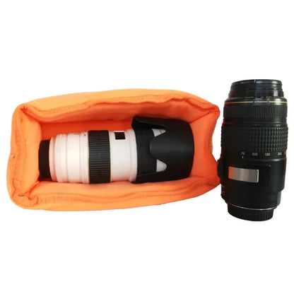 Camera Accessories Insert Bag – Padded Protective Lens & Gear Organizer for Canon, Nikon, Sony Photography