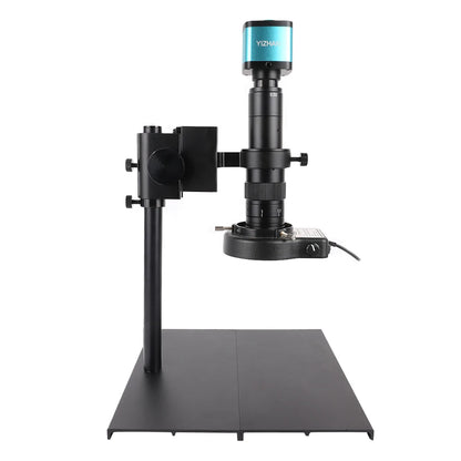 4K 48MP HDMI USB Industrial Microscope Camera – 1-130X/150X/180X Zoom C Lens for Soldering & Repair