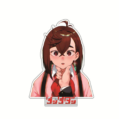 Anime Dandadan Momo Acrylic Keychain Stand – 15cm Cosplay Figure Display Plate for Bag Decoration, Fan Gift & Collectible Ornament