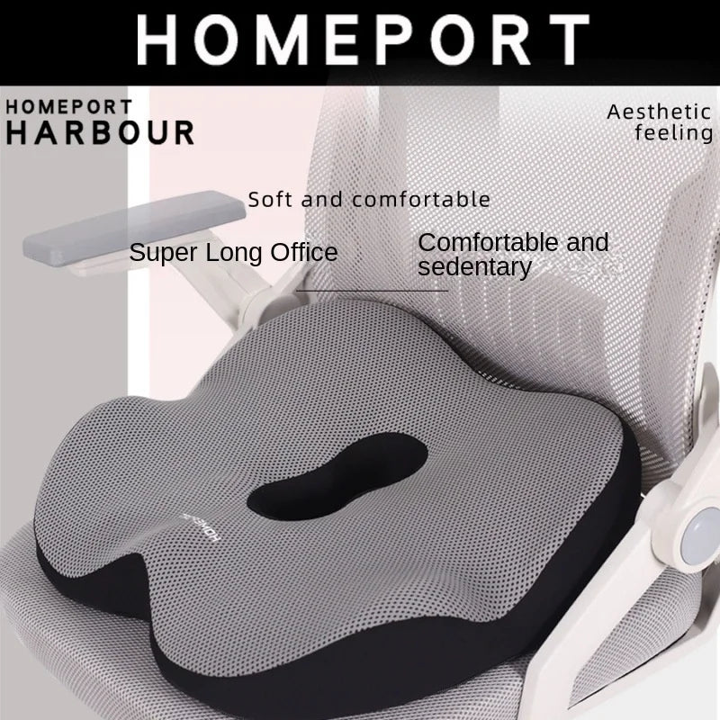 Pelvic Tilt Correction Seat Cushion – Memory Foam Butt Cushion for Home, Office, and Car, Thickened Support Pad