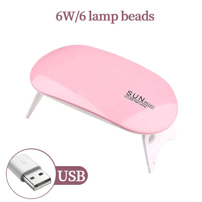 CNHIDS 54W 18 LED UV Nail Dryer – Manicure Lamp with USB, Smart Timer & Sun Light for Gel Nail Polish Curing