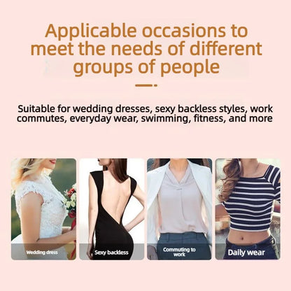 Elastic Breast Lift Patches - Invisible, Breathable Support Tape for Clothing and Sports Use