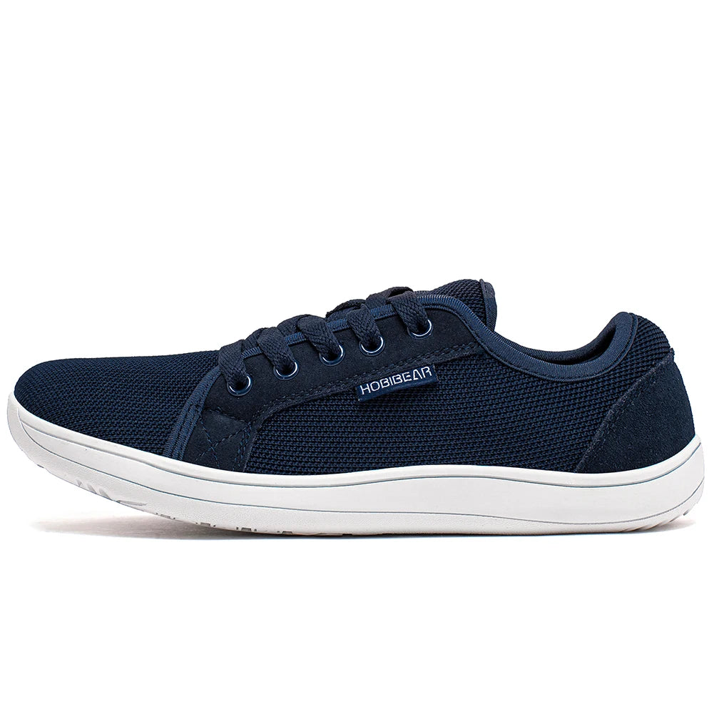 HOBIBEAR Unisex Wide Barefoot Shoes – Minimalist Zero Drop Sneakers for Outdoor Running & Casual Wear