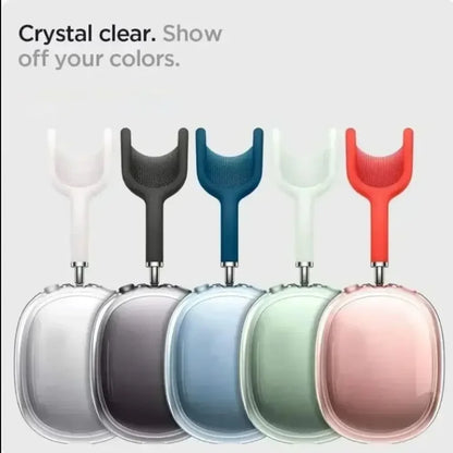 3-in-1 Soft Silicone Shockproof Case for AirPods Max – Anti-Scratch Headphones Skin Protector Cover