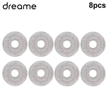 Dreame Robot Vacuum Accessories - Replacement Main Brush, Side Brush, Filter, Mop & Dust Bag for L10s Pro Ultra X30 Series