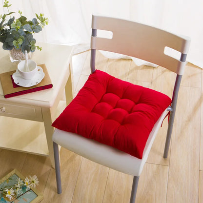 2pcs Thick Comfortable Chair Cushion - Non-Slip Seat Pad for Home Office & Dining Chairs