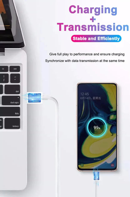 2PCS 45W PD USB-C Cables – Fast Charging & Data for Samsung Galaxy S20/S21/S22/S23 Ultra, Note 10/5G, A53/A54