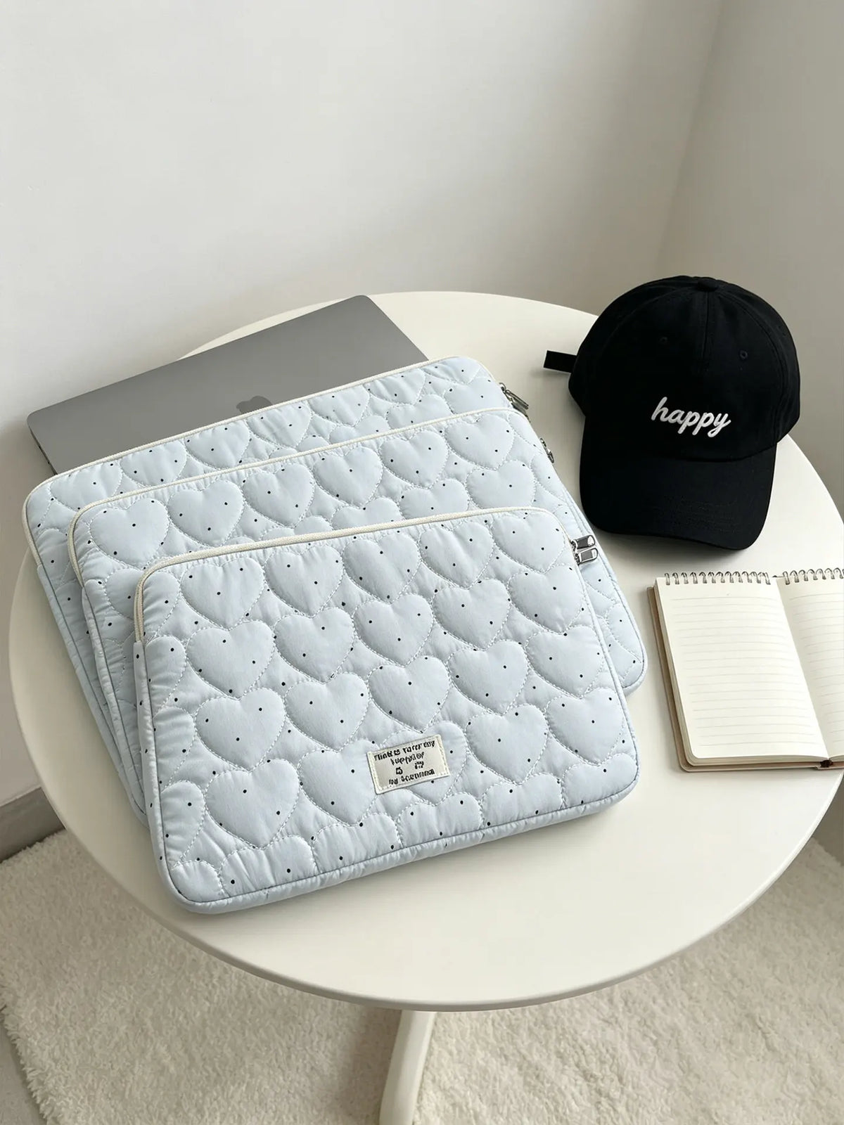 Puffy Laptop Sleeve Case - Soft Protective Notebook & Tablet Pouch for 11–16 Inch MacBook, Lenovo, Dell & Xiaomi Devices