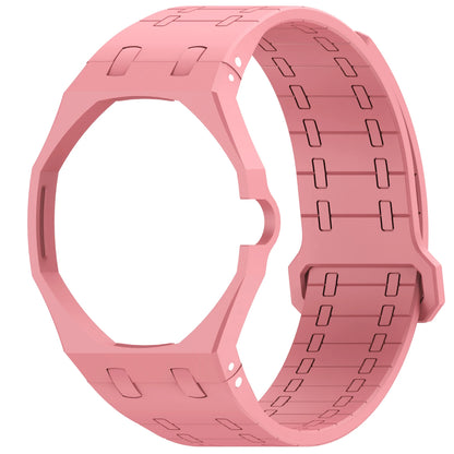 Magnetic Swatch x AP Royal Pop Watch Conversion Kit - Replacement Case and Strap for Pocket-to-Wristwatch Modification