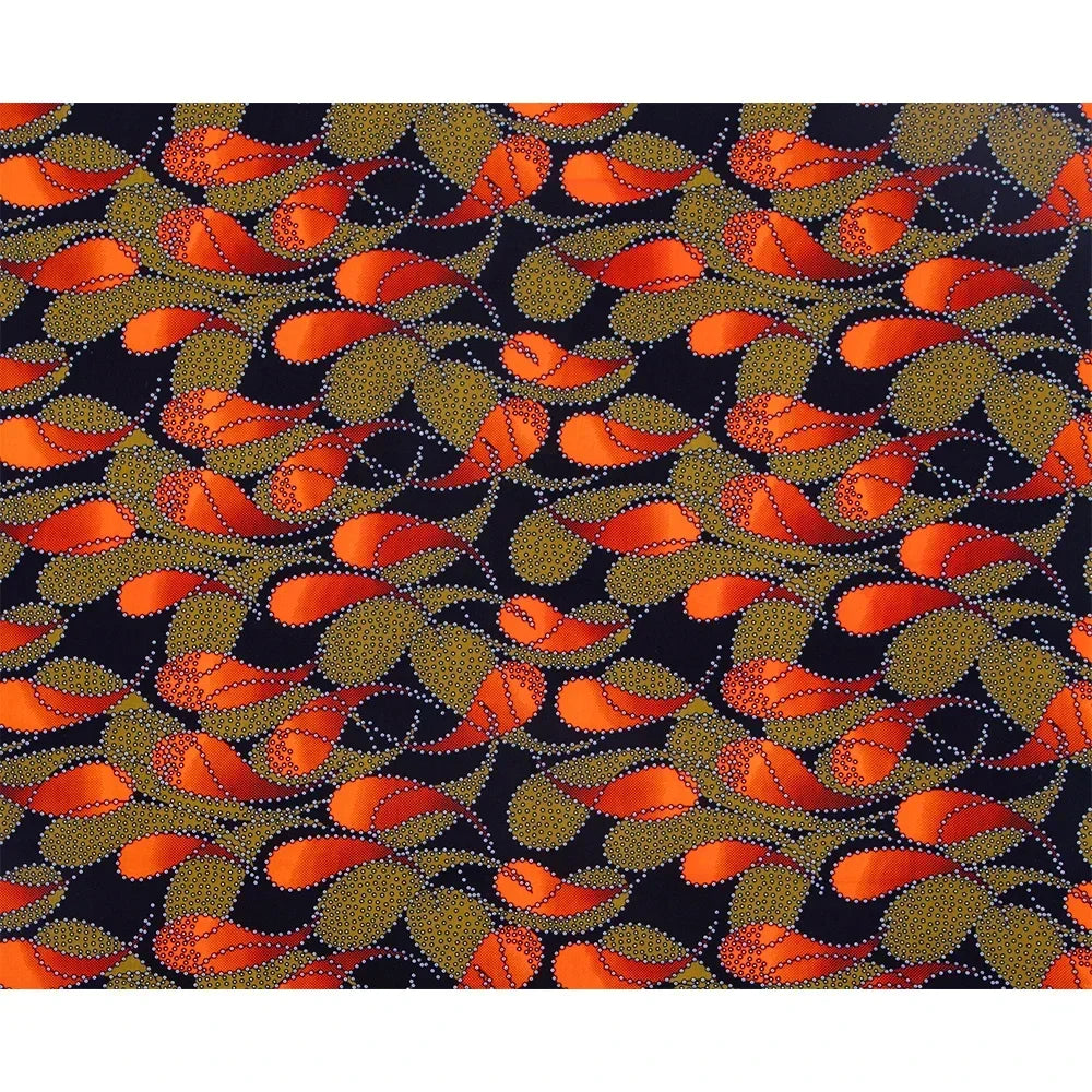 African Ankara Wax Fabric - 3/6 Yards Printed Fabric by the Yard for Party Dress Making & Sewing